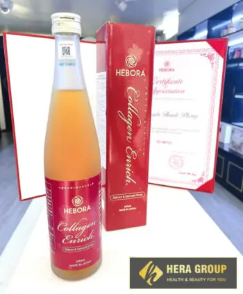 avata nước uống Hebora Collagen Enrich mới myphamhera.com