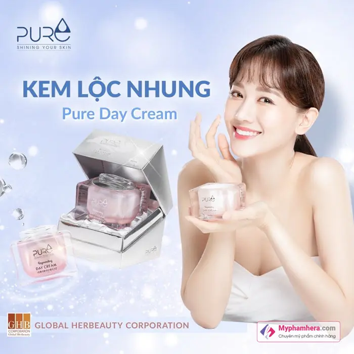 Kem lộc nhung Pure Day Cream