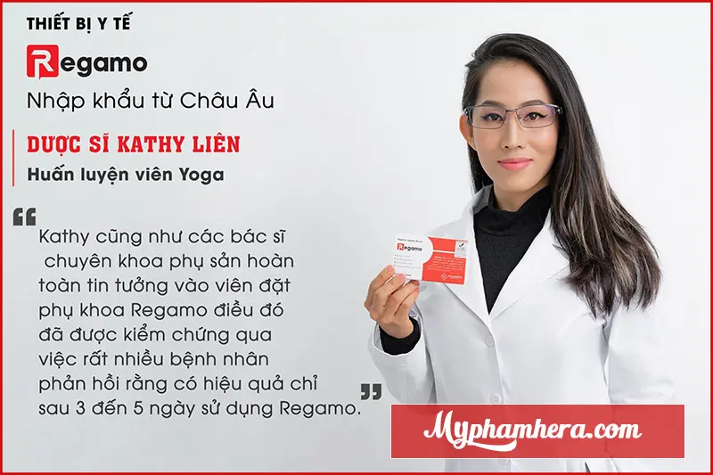 Nhận xét của dược sĩ Kathy Liên về REGAMO