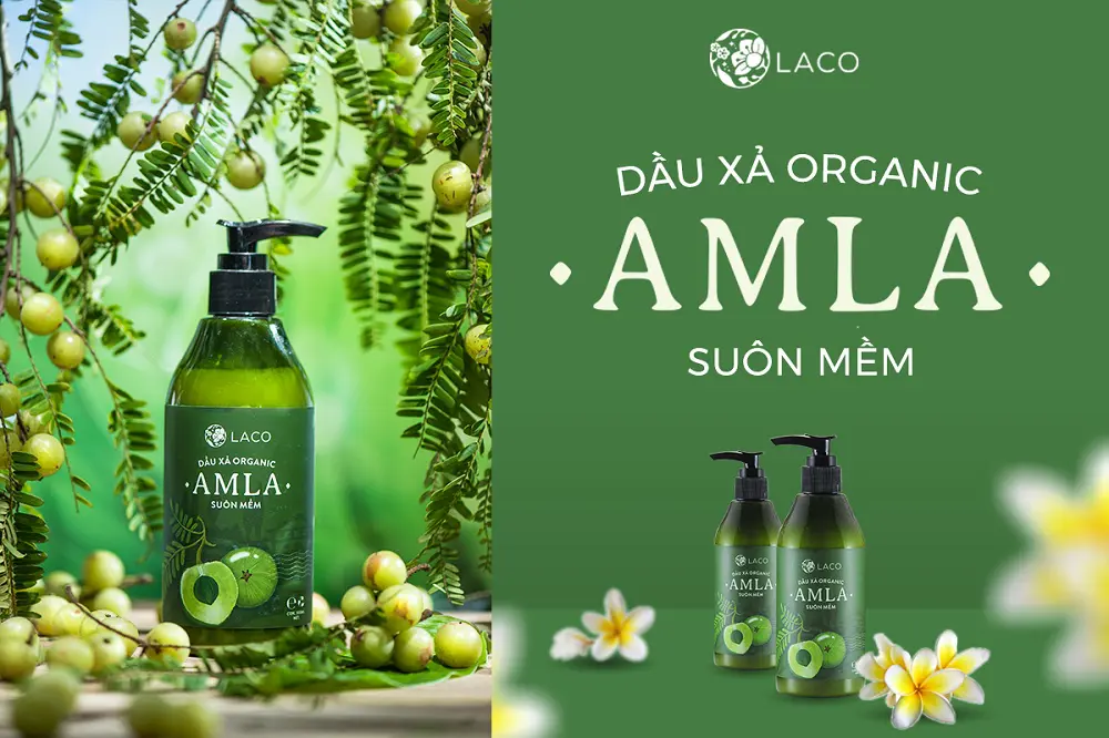 banner dầu xả amla