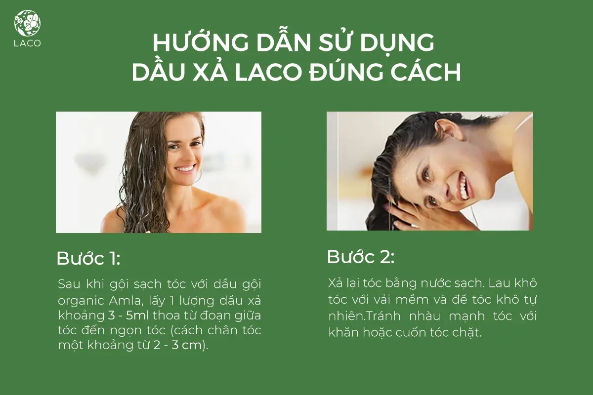 hướng dẫn sử dụng dầu xả amla