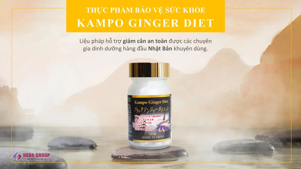 Viên uống giảm cân Kampo Ginger Diet