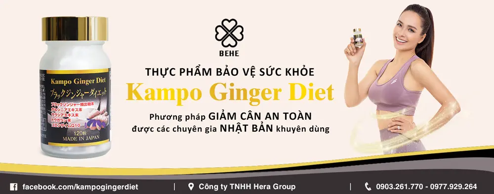 Viên uống giảm cân Kampo Ginger Diet