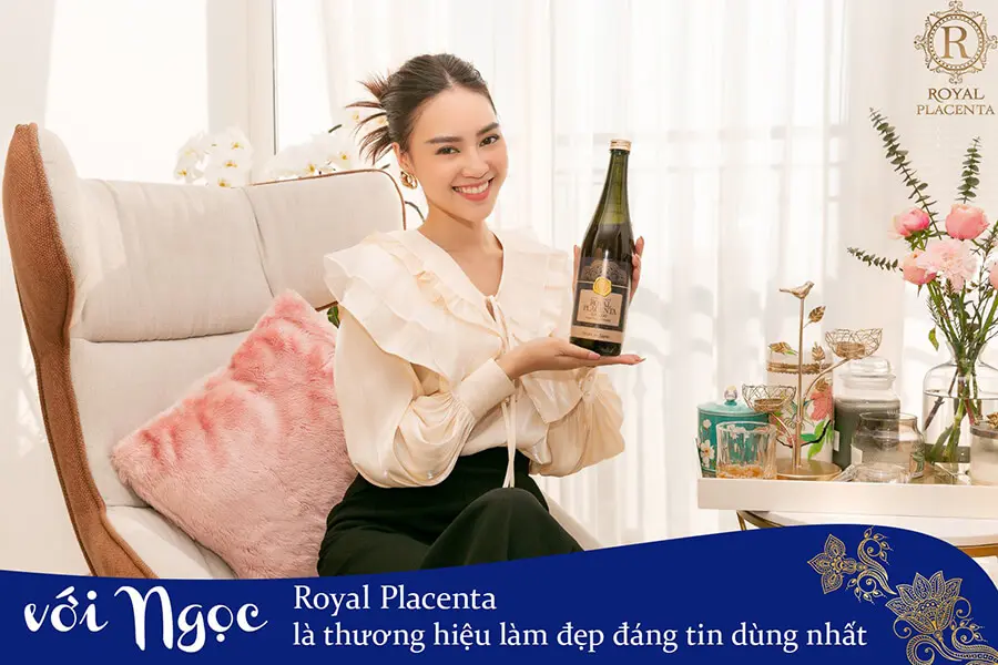 Nước uống Royal Placenta 500.000 Ninh Dương Lan Ngọc mỹ phẩm hera