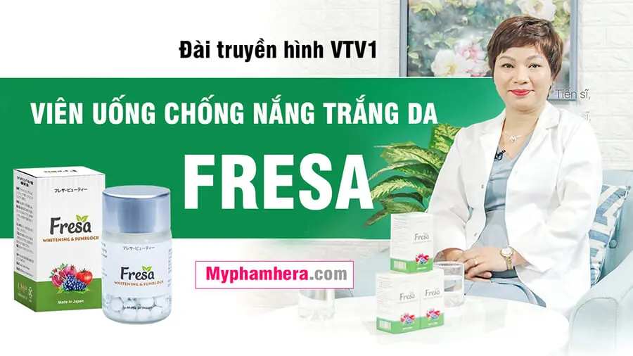 viên uống chống nắng nội sinh fresa nhật bản