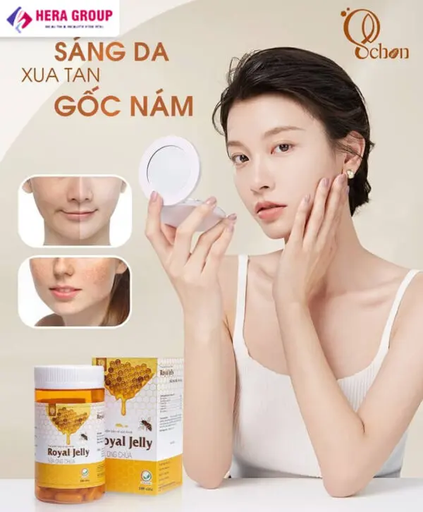 viên uống sữa ong chúa royal jelly schon ngọc trinh myphamhera.com