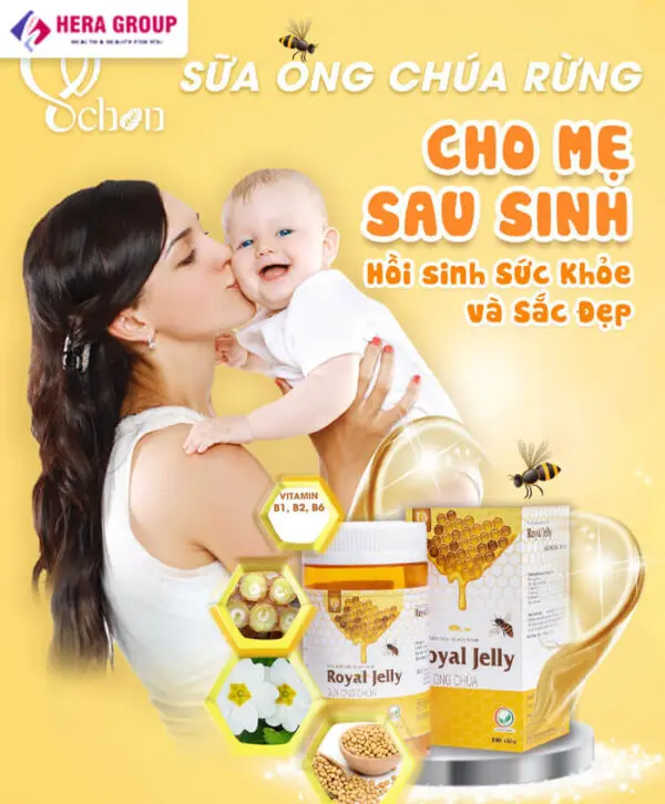 viên uống sữa ong chúa royal jelly schon ngọc trinh myphamhera.com