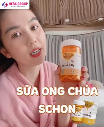 viên uống sữa ong chúa royal jelly schon ngọc trinh myphamhera.com