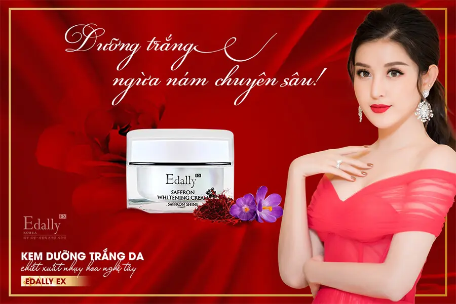 kem dưỡng trắng da nhụy hoa nghệ tây saffron edally myphamhera.com