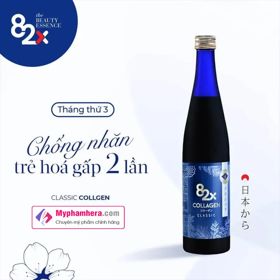 công dụng nước uống collagen 82x classic collagen myphamhera.com