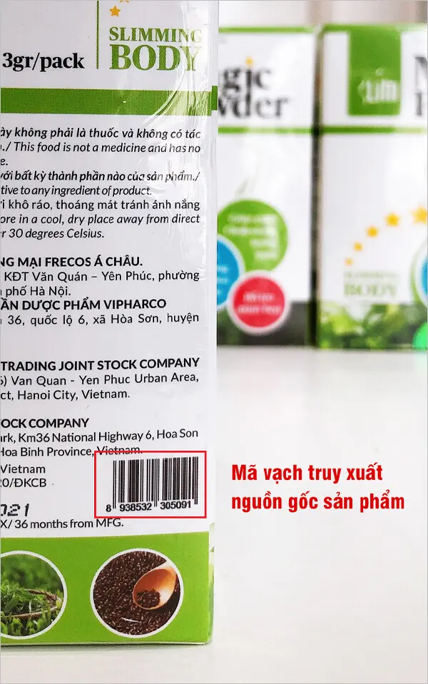 cách kiểm tra bột cần tây herbslim chính hãng myphamhera.com