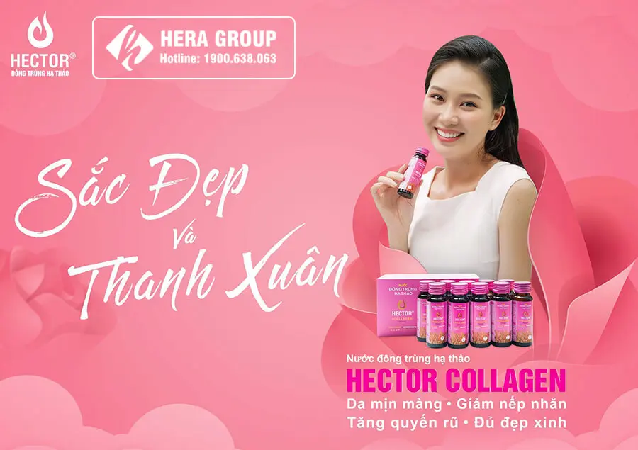 nước đông trùng hạ thảo hector collagen myphamhera.com