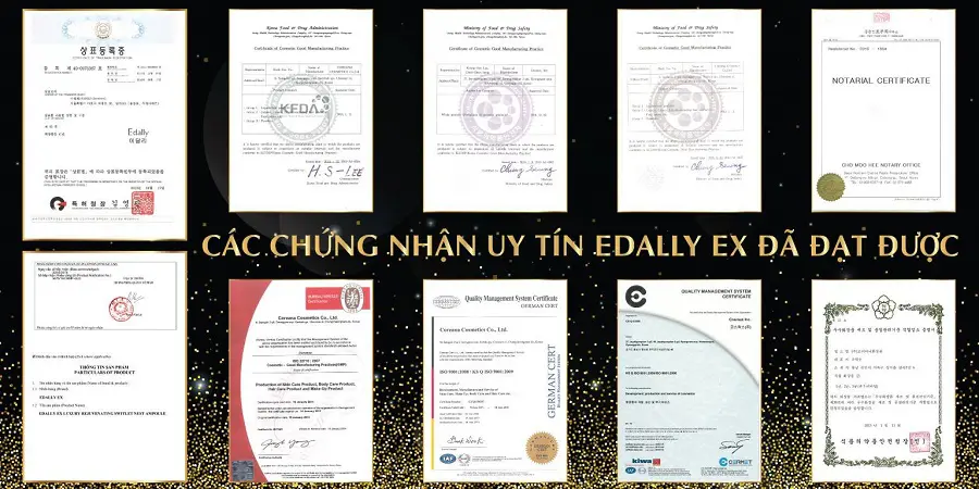 giấy chứng nhận edally hàn quốc myphamhera.com