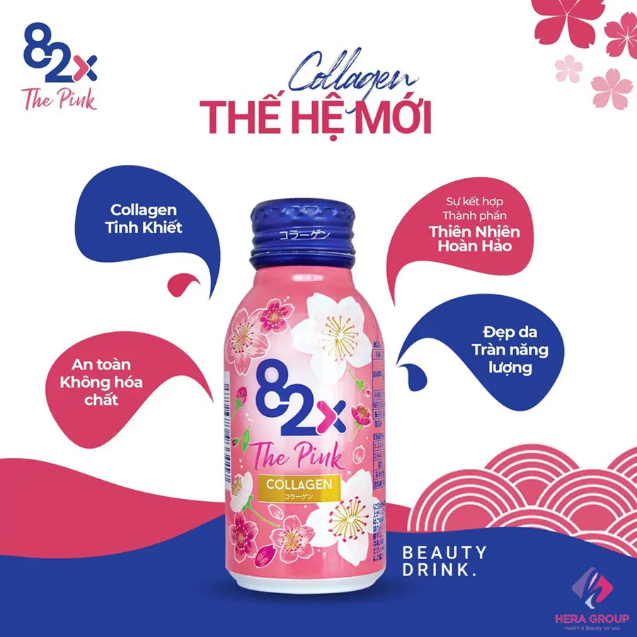 Nước uống 82X The Pink Collagen