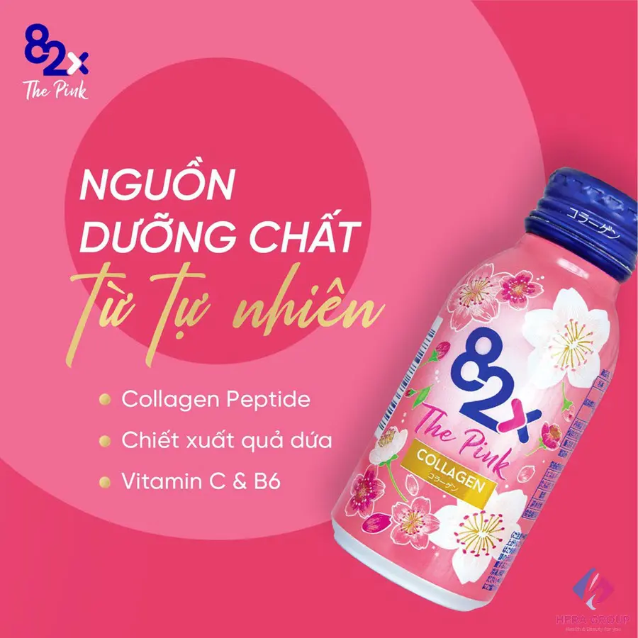 Nước uống 82X The Pink Collagen