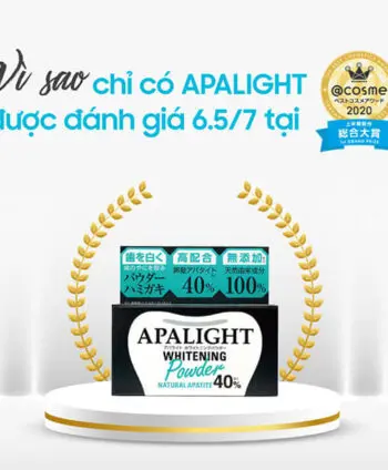 bột trắng răng apalight whitening powder myphamhera.com