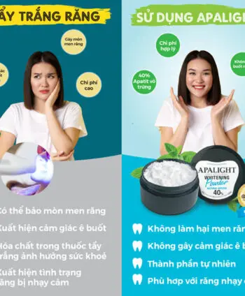 bột trắng răng apalight whitening powder myphamhera.com