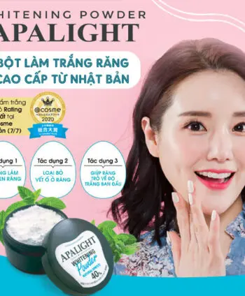 bột trắng răng apalight whitening powder myphamhera.com