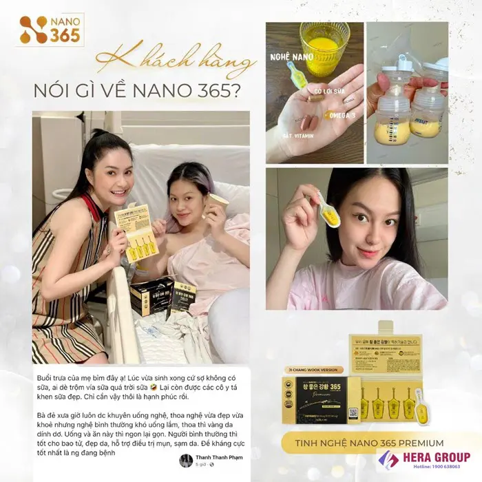 Khách hàng nói gì về Tinh nghệ nano 365 Premium