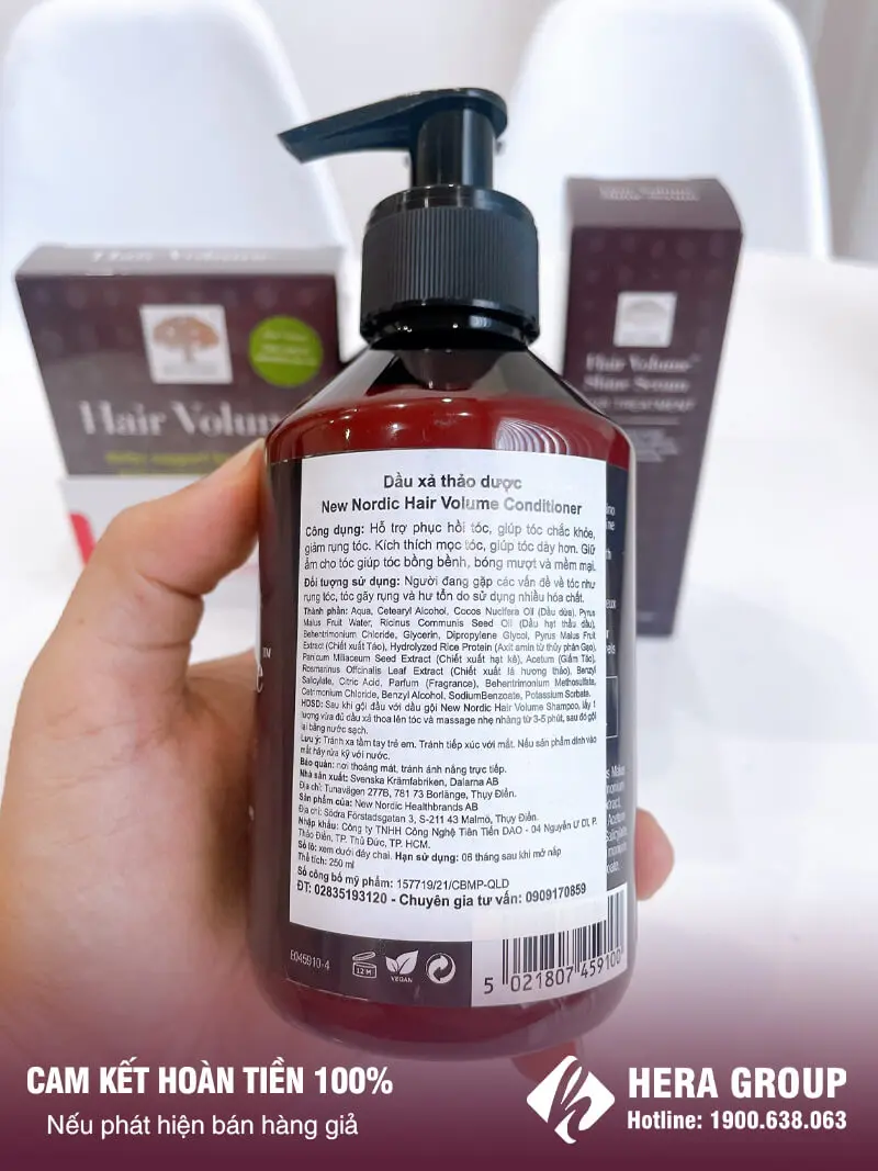 dầu xả hair volume chính hãng myphamhera.com