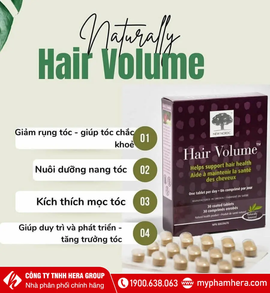 viên uống Hair Volume myphamhera.com