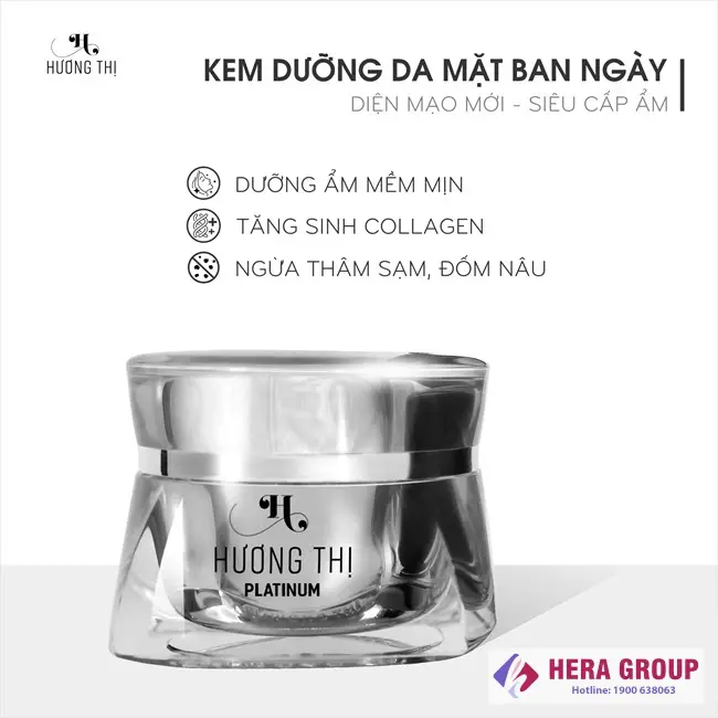 Kem dưỡng trắng da ban ngày Hương Thị