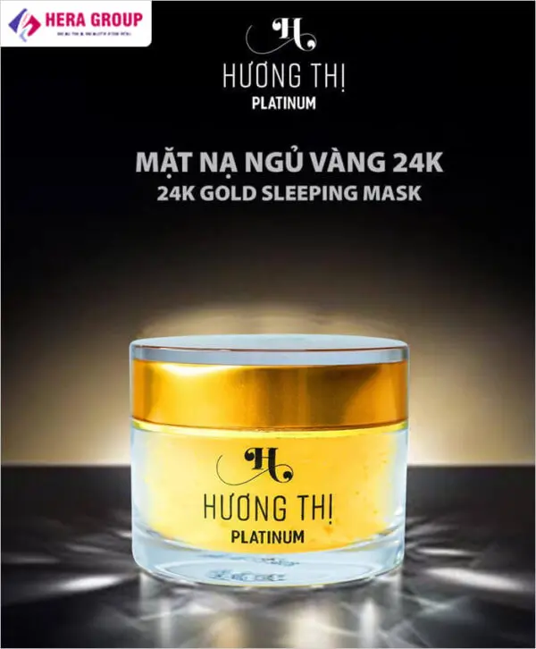 mặt nạ ngủ tinh chất vàng 24k hương thị myphamhera.com