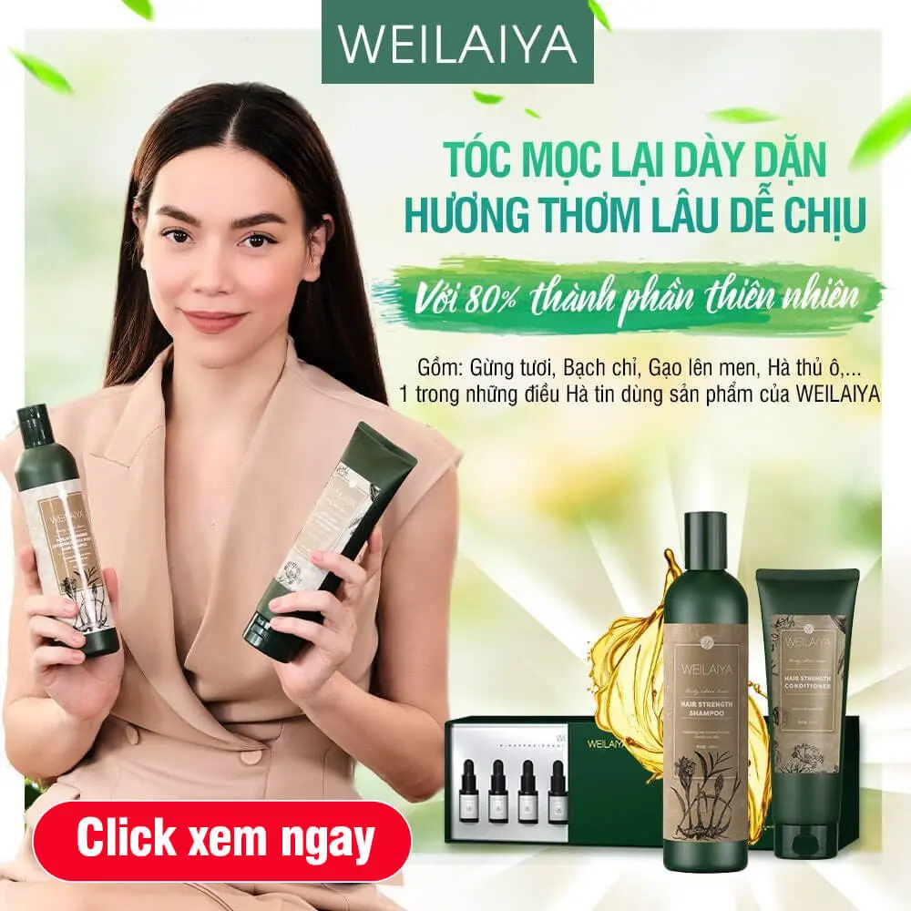 click xem bộ dầu gội xả serum gừng hà thủ ô weilaiya myphamhera.com