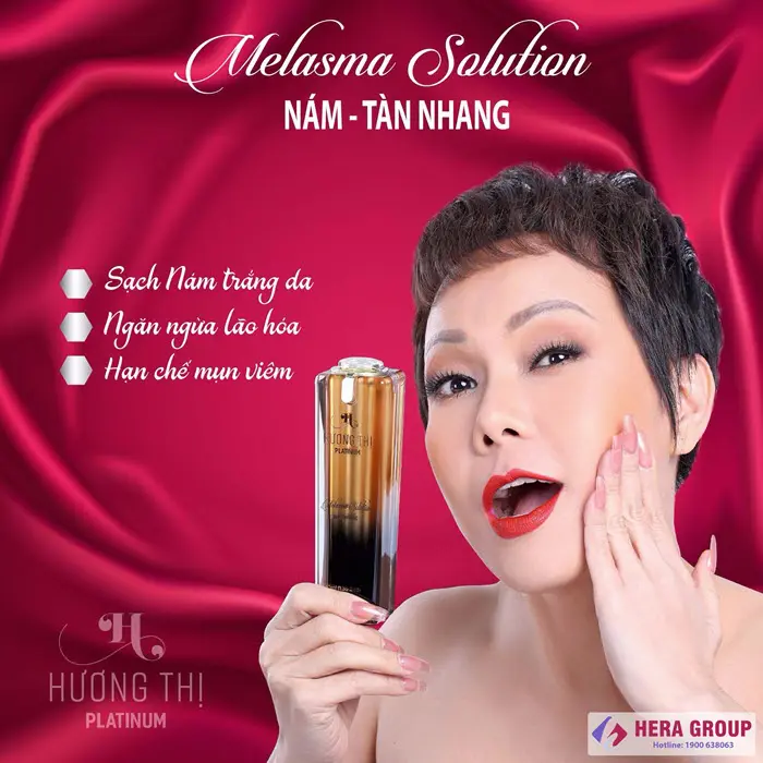 Công dụng Kem trị nám Hương Thị Melasma Solution