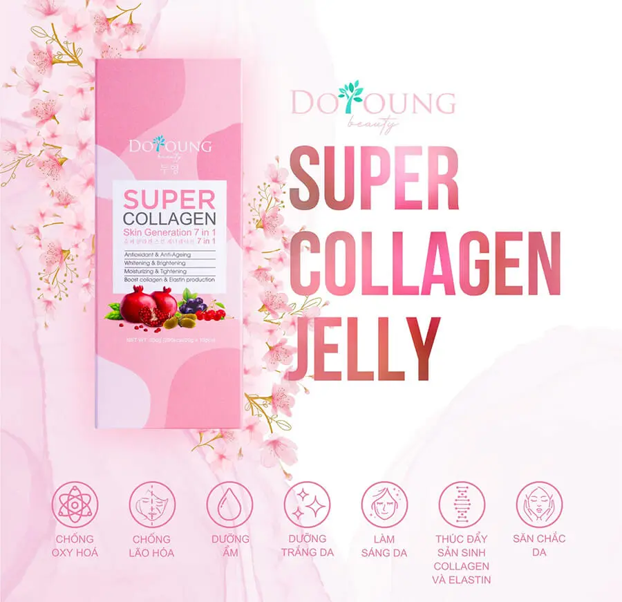 công dụng thạch super collagen doyoung đỗ long myphamhera.com