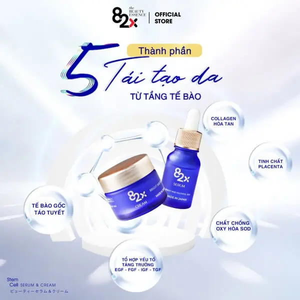 thành phần serum 82x ai tái sinh cao cấp nhật bản myphamhera.com