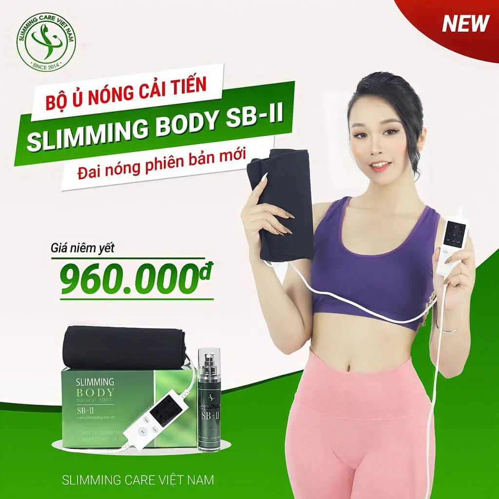 bộ ủ nóng tan mỡ slimming body sb ii myphamhera.com