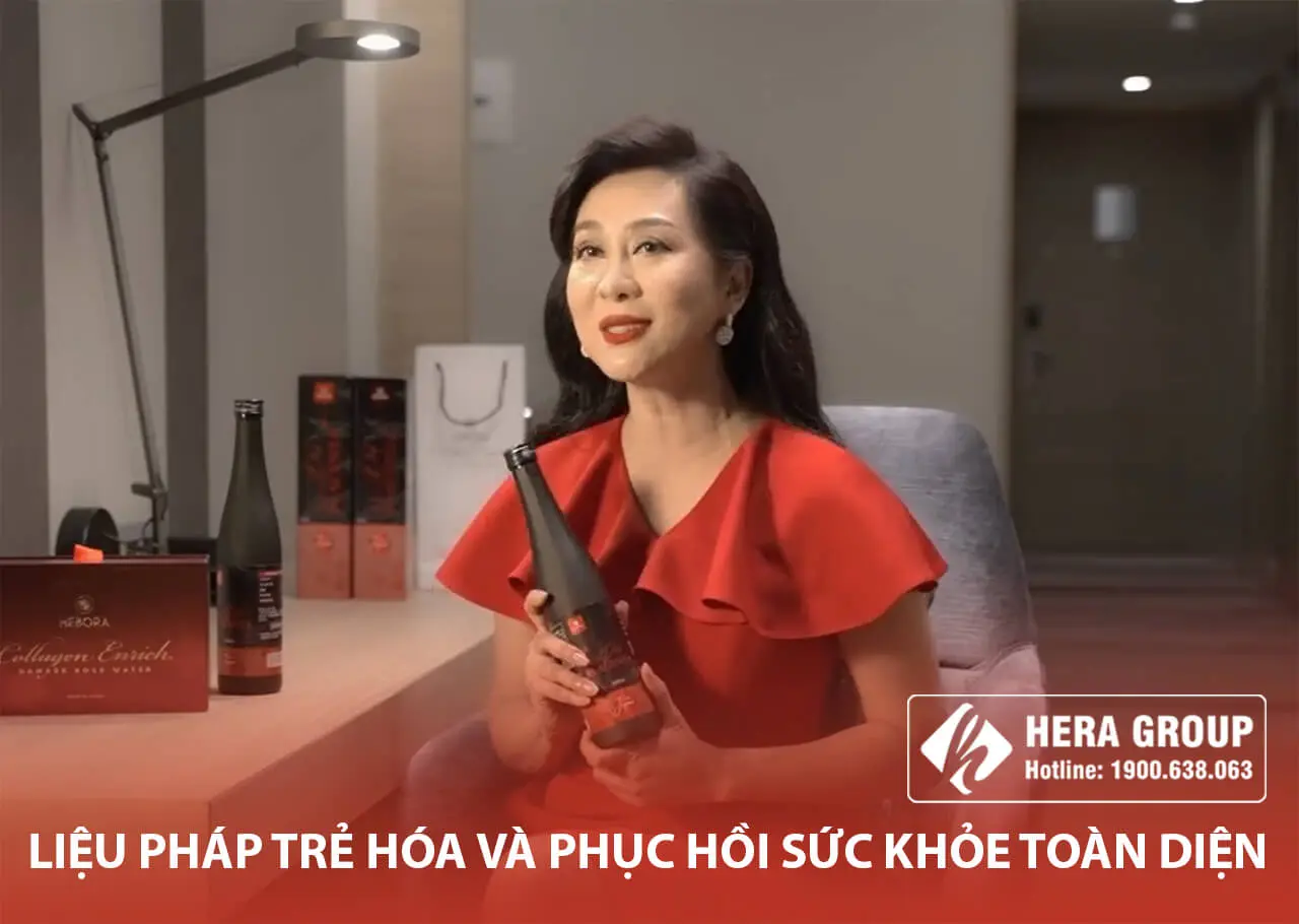 liệu pháp trẻ hóa nước uống hebora placenta myphamhera.com