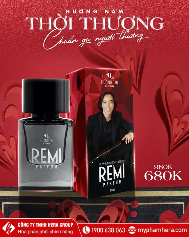 Nước hoa nam Remi Hương Thị Limited