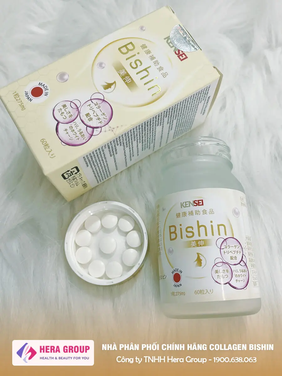 viên uống collagen bishin chính hãng myphamhera.com