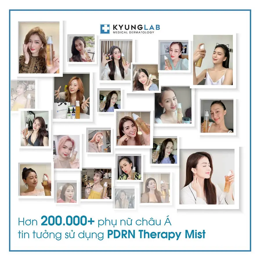 xịt khoáng dưỡng ẩm kyunglab pdrn therapy mist có tốt không myphamhera.com