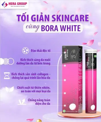 avata viên sủi trắng da bora white myphamhera.com