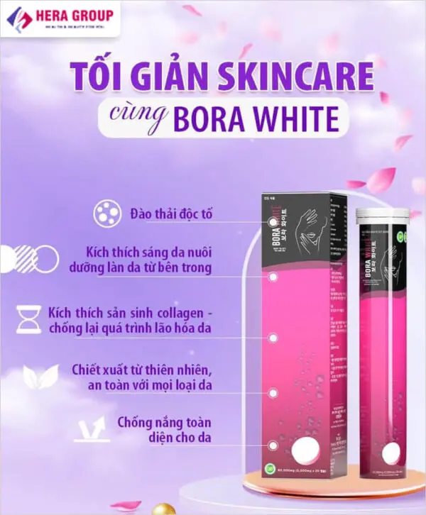 avata viên sủi trắng da bora white myphamhera.com