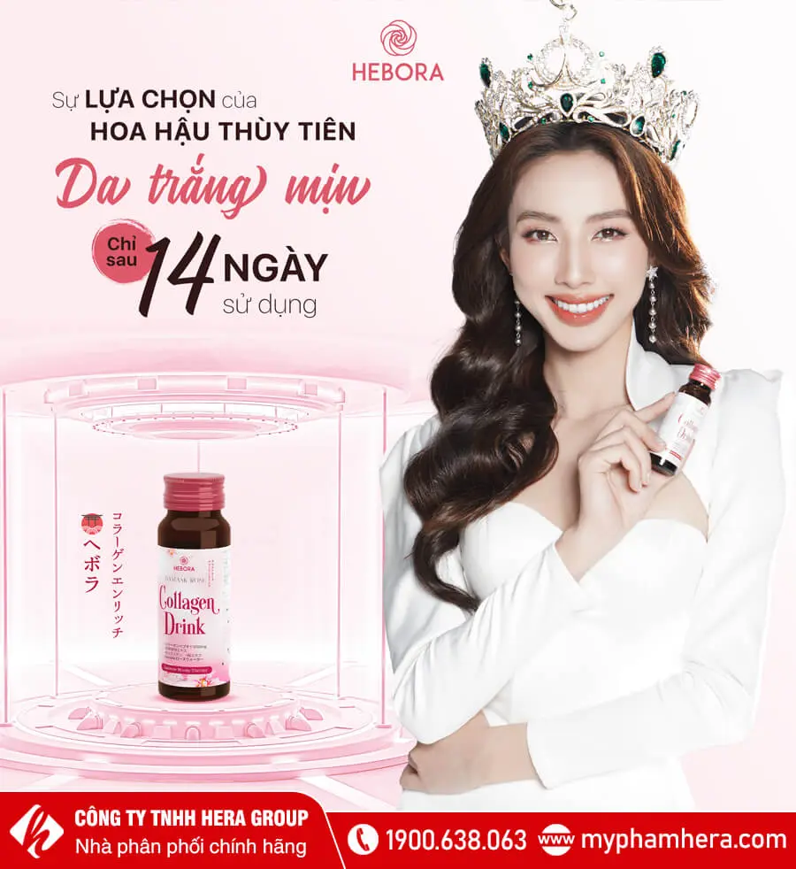 công dụng nước uống Hebora Collagen Drink myphamhera.com