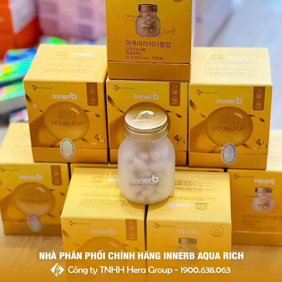 viên uống cấp nước innerb aqua rich mẫu mới chính hãng myphamhera.com