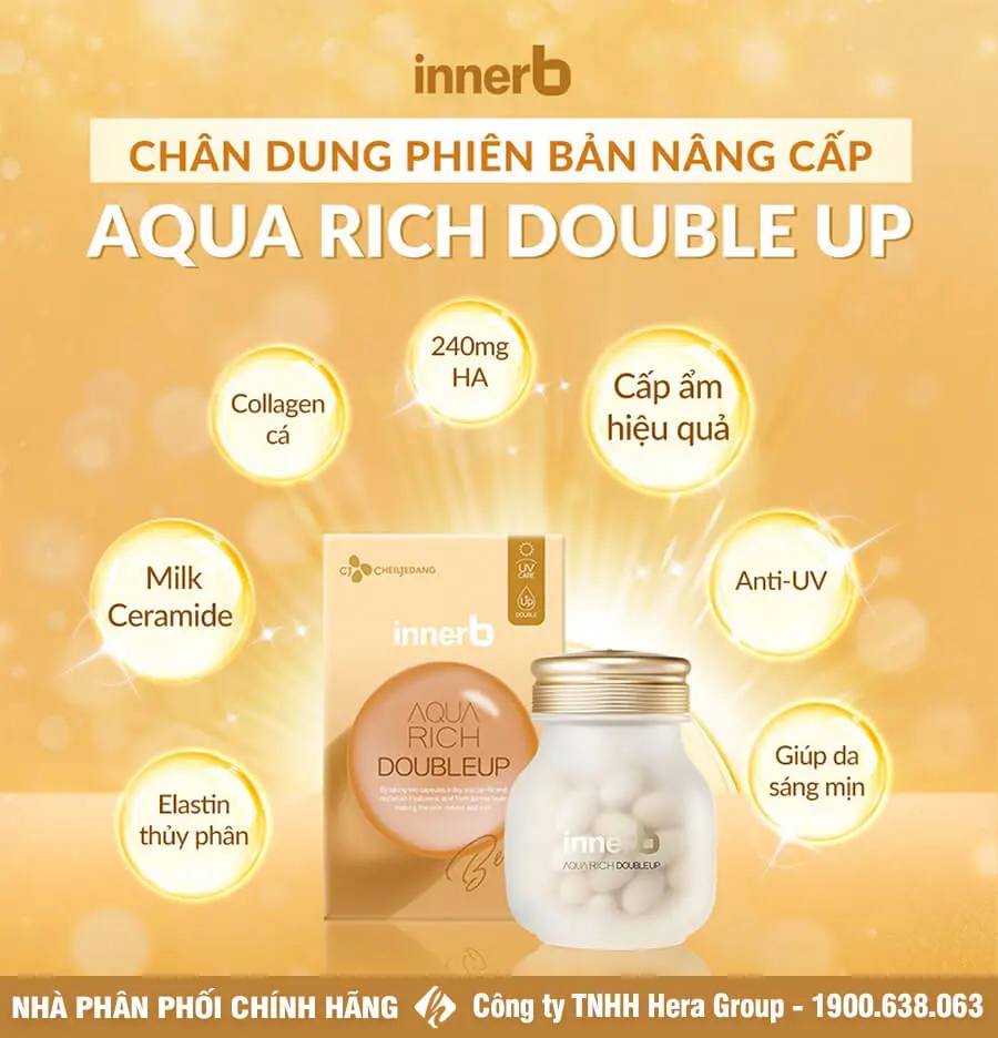 viên uống cấp nước innerb aqua rich mẫu mới myphamhera.com