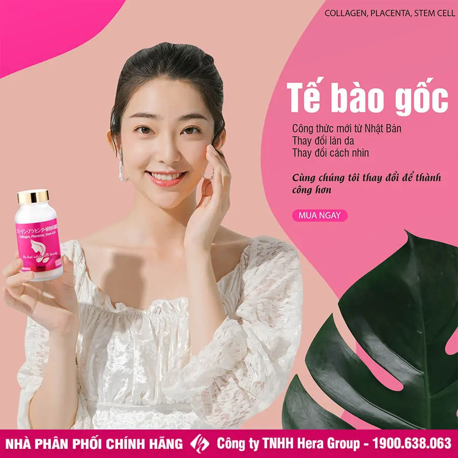 viên uống tế bào gốc collagen placenta stem cell nhật bản myphamhera.com