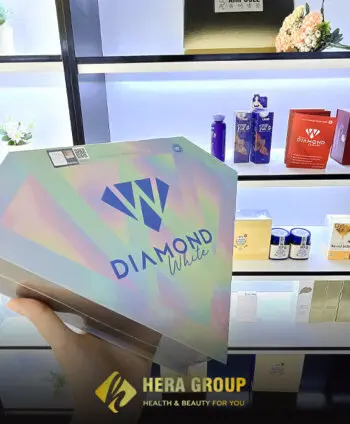 viên uống dưỡng trắng da diamond white chính hãng myphamhera.com