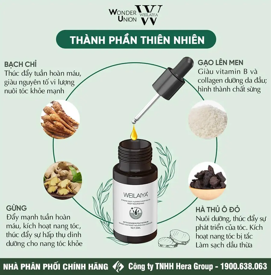 thành phần serum kích thích mọc tóc weilaiya myphamhera.com