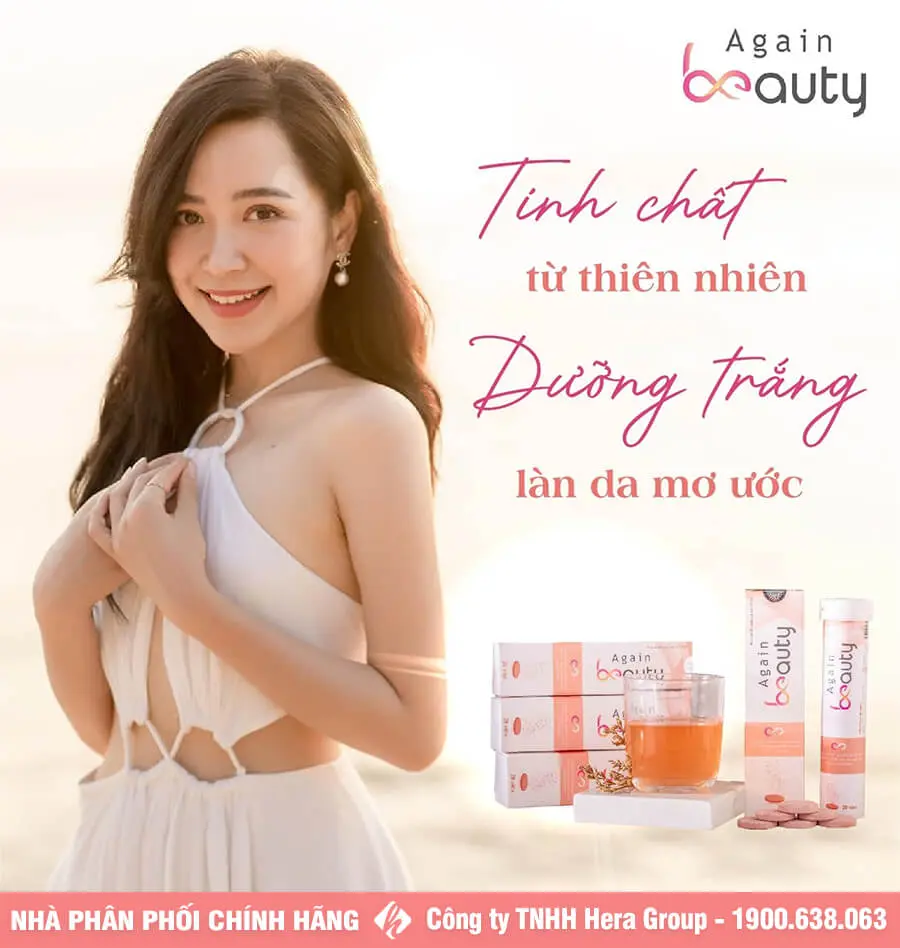 thành phần viên sủi trắng da again beauty myphamhera.com