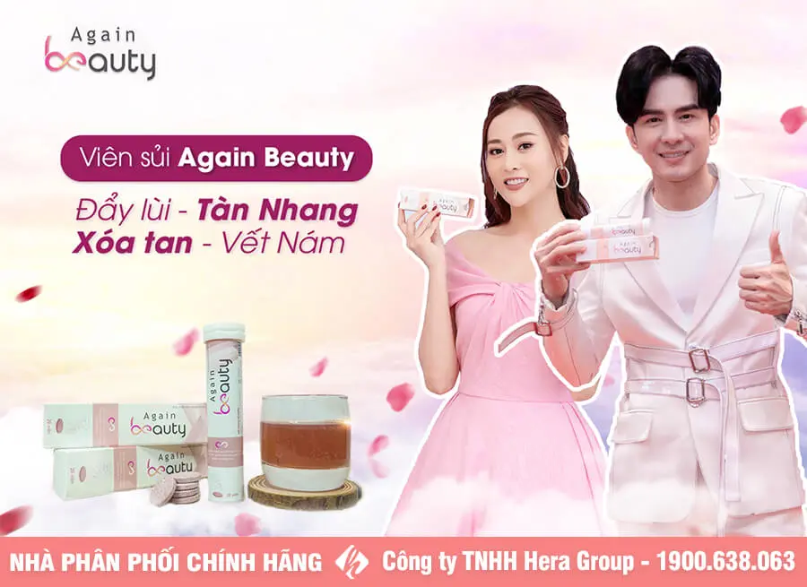 viên sủi trắng da again beauty myphamhera.com