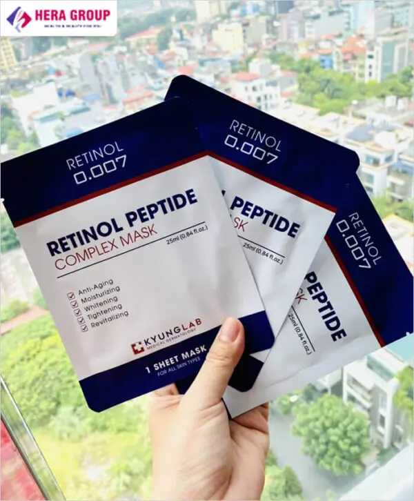 avata mặt nạ retinol peptide complex mask kyung lab myphamhera.com