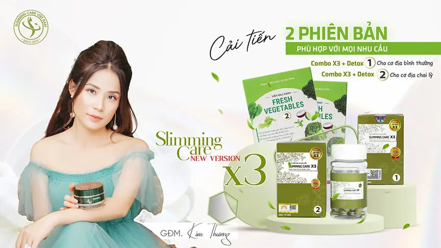 viên thảo mộc giảm cân slimming care x3 myphamhera.com