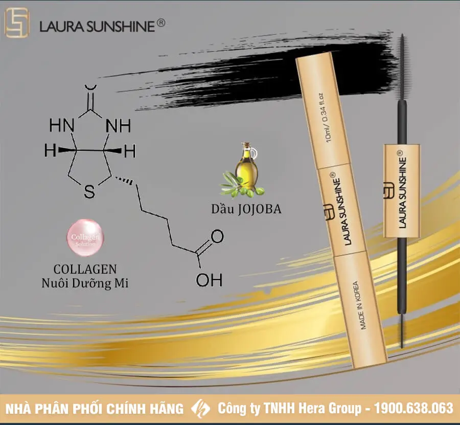 thành phần mascara không trôi golden dual laura sunshine myphamhera.com