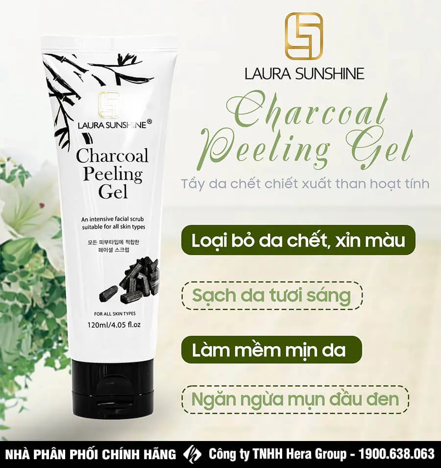 công dụng gel tẩy tế bào chết da mặt laura sunshine myphamhera.com